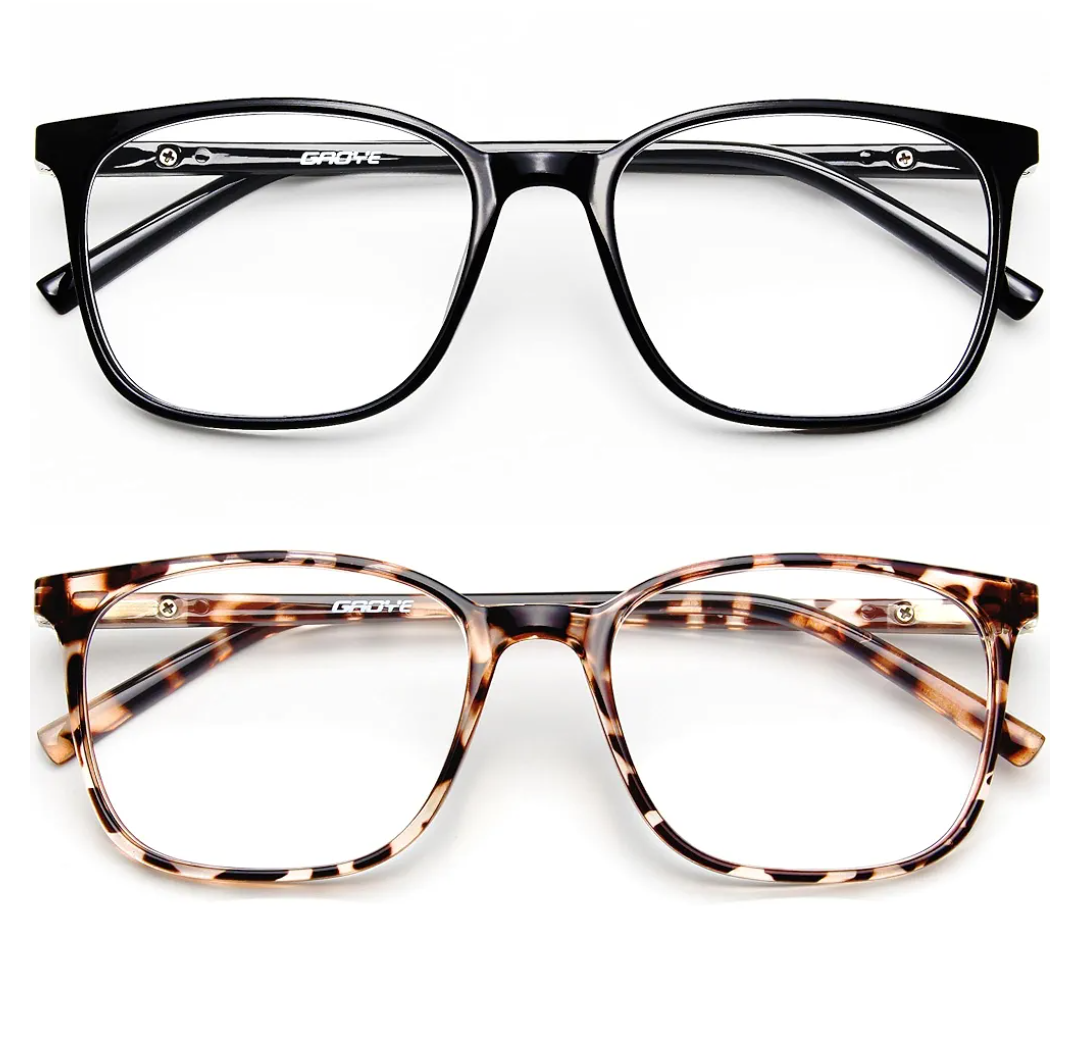 Ultralight Blue Light Glasses for Women - up to 99% Protection Computer Glasses for All Day Comfort - Anti UV Glare & Eyestrain