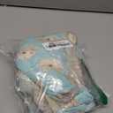 Gerber Baby Girls 4 Pack Sleep 'N Play Footie (Preemie, Aqua Fox)