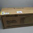 Portable Camping Air Conditioner for Outdoor and Indoor Use, Quiet Air conditoning For Small Rooms，5200BTU Fast Cooling Capacity for Tent AC(Black Grey)