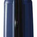 Traveler's Choice Art of Travel Hardside Expandable Luggage with Spinner Wheels, Navy