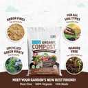 Back to the Roots 25.7qt (1 Cubic ft) Organic Premium Compost (EXP 03/26/26)