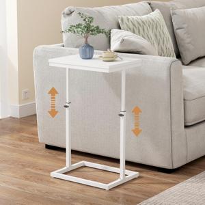TUTOTAK End Table, Side Table, Tall Couch Table, Sofa Table, 1 Pack