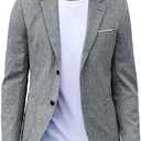 PJ PAUL JONES Mens Casual Sport Coat Blazer Two Buttons Lightweight Business Jackets M
