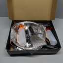 35PCS Griddle Accessories Kit, Flat Top Grill Accessories Set for Blackstone and Camp Chef, Grill Spatula Set with Enlarged Spatulas, Basting Cover, Scraper for Outdoor Barbecue