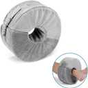 Foot Elevation Pillow Ankle Protector Heel for Pressure Sores Ulcer Cushion Foot Pillow Protectors Ankle for Bed Sore Feet Sleeping Pillow Elevated Foot Support Wedge Leg Elevator (Large, 1 PCS)