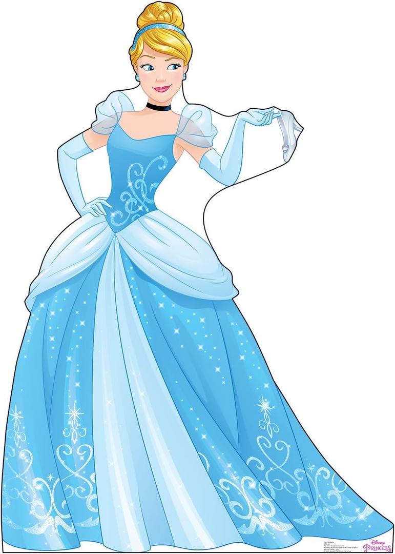Cardboard People Cinderella Life Size Cardboard Cutout Standup - Disney Princess Friendship Adventures (Cinderella (Disney Princess Friendship Adventures))