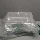 YekouMax Fridge Drawer Organizer, Refrigerator Organizer Bins, Pull Out with Handle, Fridge Shelf Holder Storage Box, Clear Container for Food,Drinks,Fit for Fridge Shelf Under 0.6" (2 Pack Medium)