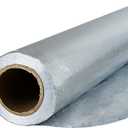 Houseables Radiant Barrier, Radiant Barrier Insulation Roll, Attic Insulation, 1000 Sq Ft, 250'x4', House Wrap, Reflective Foil, Attic Foil, Double Reflective Heat Shield, Perforated Aluminum, Thermal