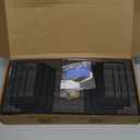 Wall Mounted Bookshelf, Floating Bookshelves for Bedroom, 17 Inches Long Wall Mount Book Shelves for Living Room Office Books, Black Wall Book Holder Bookcase (Set of 3)