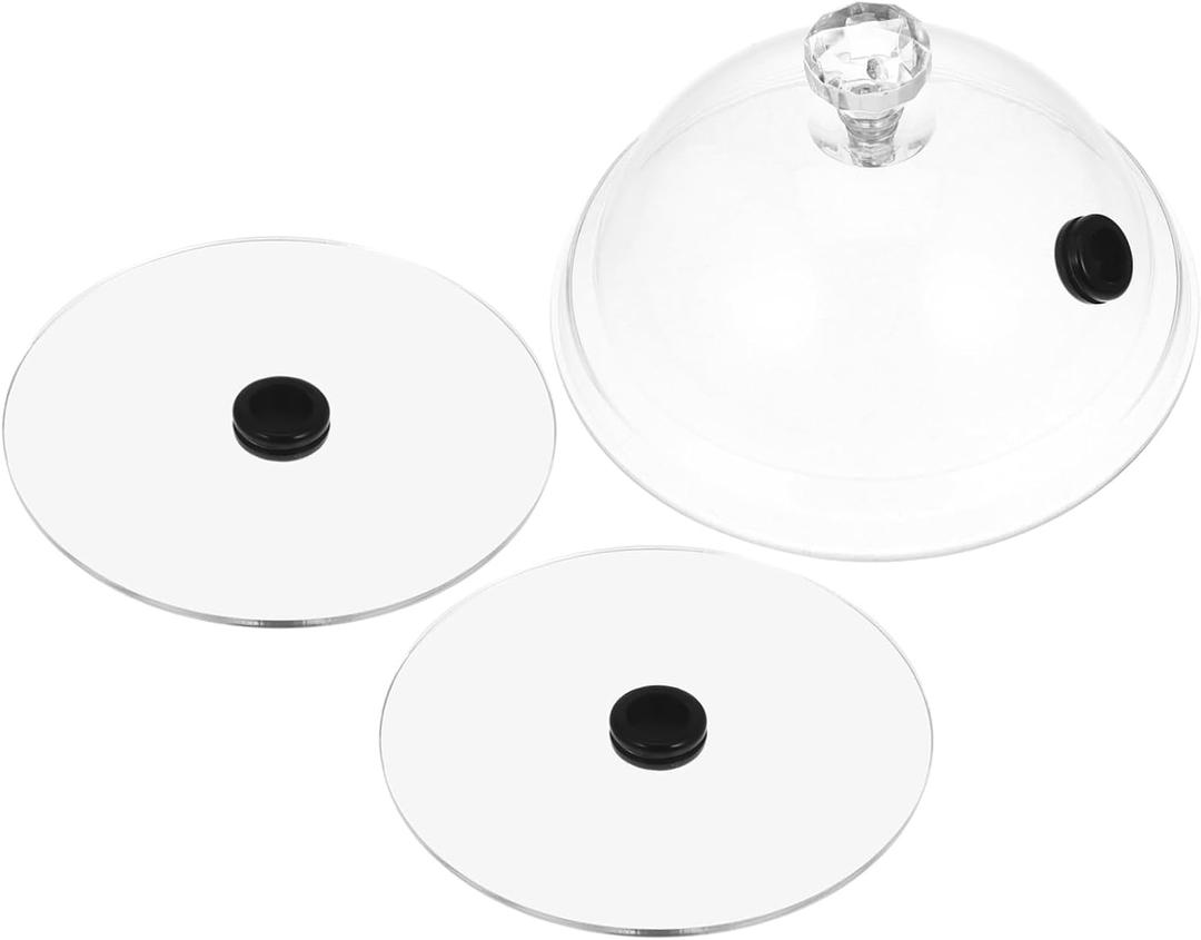 Smoker Hood Bartending Tool Smoking Cloche Smoke Infuser Lid for Cocktails Bourbon