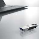 SANDISK 128GB Ultra Flair USB 3.0 Flash Drive, SDCZ73-128G-G46, Black