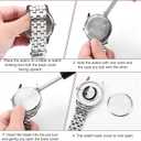 2pcs Watch Back Remover Tool, Watch Case Opener, Pry Bar Watches Battery Replacement Repair Tool Kit for Accessories Repairing