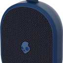 Skullcandy Kilo Wireless Bluetooth Speaker - IPX7 Waterproof Mini Bluetooth Speaker with 24 Hour Battery, Downward Firing Passive Radiator, and True Wireless Pairing - Perfect for Outdoor (Navy)