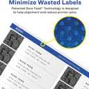 Avery Easy Peel Printable Address Labels with Sure Feed, 1" x 4", White, 5,000 Blank Mailing Labels (05961)