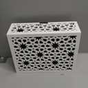 GRAUES Doorbell Cover | Modern Design Door Chime Covers Decorative | Wooden Doorbell Cover Box Only (9.84 X 7.87 X 3.15)