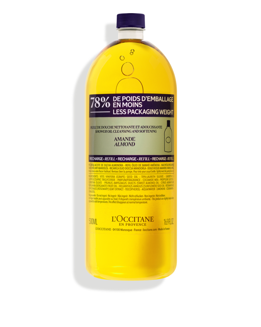 L'OCCITANE Almond Shower Oil Refill 16.90 fl oz