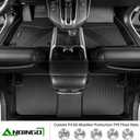 ANBINGOFloor Mats Fit for 2018-2022 Honda Accord (Include Hybrid Models)& Cargo Liner All Weather Mats for Accord 2019 TPE Car Mat Rugs for Accord 2020 Rubber Trunk Carpet for Accord 2021 Accessories
