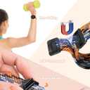 Bands for Google Pixel Watch 4 3 41mm/Pixel Watch 2/Pixel Watch Band - Upgraded Magnetic Clasp Connector Stretchy Braided Sport Replacement Straps for Men Women, No Gap, Breathable