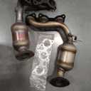 KAX 2 PCS Catalatic Converter Catalytic Converter Fit for 2004-2006 Sienna 3.3L 16392/16393,EPA Certified