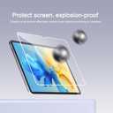 Ailun Screen Protector for iPad Pro 11 inch 2025/2024 [6th/5th Generation, M5/M4] 2 Pack + 2 Pack Camera Lens Protector,Tempered Glass 0.33mm,Face ID & Apple Pencil & Case Compatible [4 Pack]