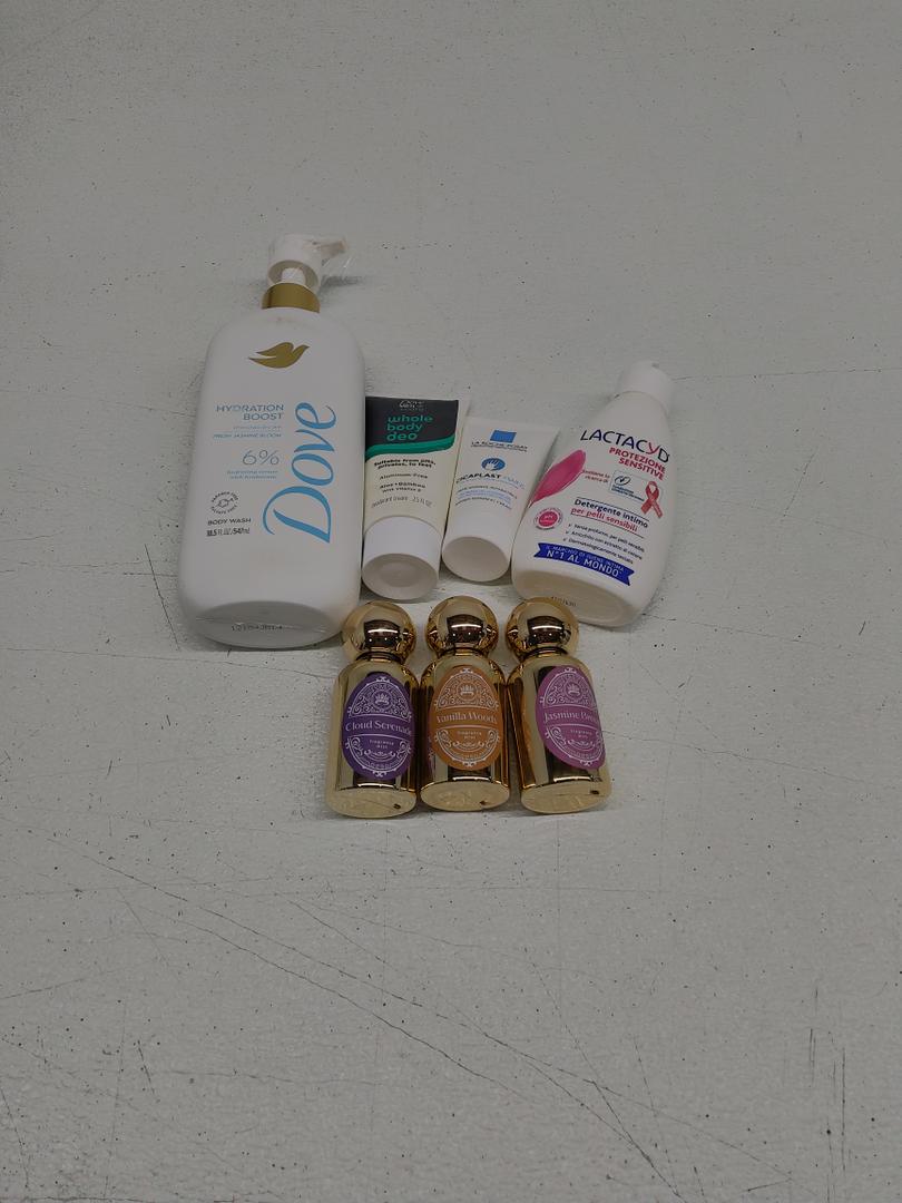 Dove Pack Of 2, La Roche-Posay, Lactacyd, Fragrance Mist Pack Of 3