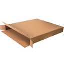 BOX USA Side Loading Shipping Boxes Large 36"L x 6"W x 42"H 5-Pack - Corrugated Cardboard Box for Moving, Mailing, Packing, Packaging and Storage