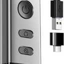 Vaydeer S5 Pro Mouse Jiggler with APP, Metal USB Mouse Mover with Remote Control and Timer Function,Simulate Movement to Prevent The Computer from Entering Sleep Mode,Plug-and-Play,Driver-Free