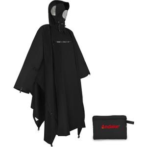 Andake Waterproof Rain Poncho for Adults Unisex,230T Ripstop Polyester,Raincoat Gear with Transparent Viewing Window Outdoors