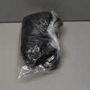 3 Pack Women's Maternity Pants Loose Wide Leg Pregnancy Sweatpants Over The Belly Lounge Pants Pajama with Pockets (Large, Black, Brown, Khaki)