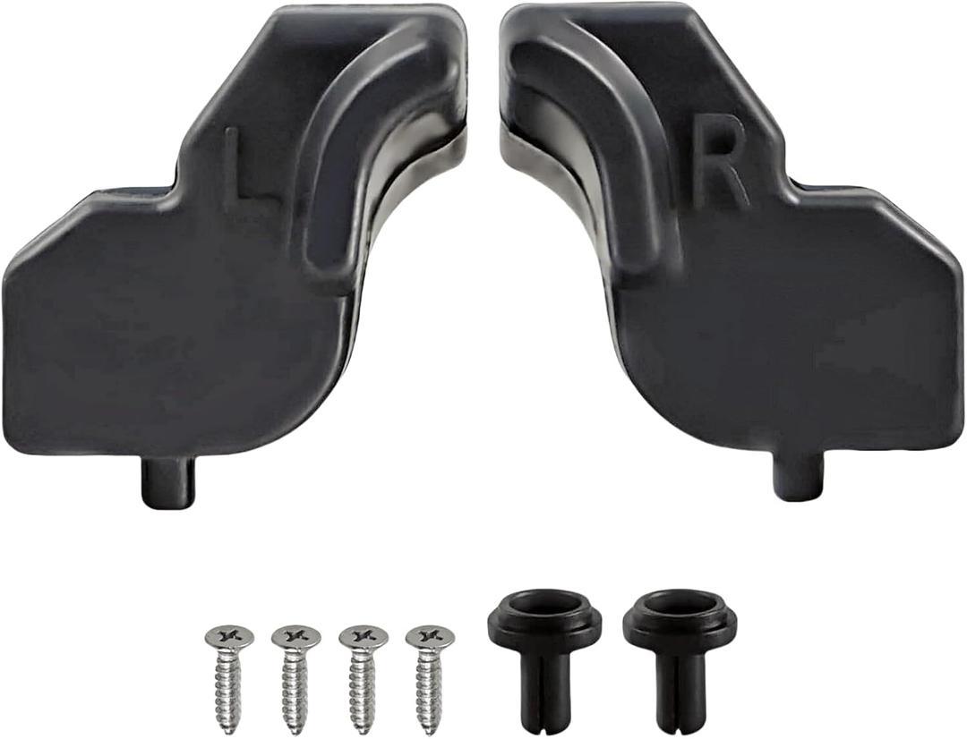 Upgraded Upper Tailgate Rubber Bushing Bumper Left and Right Tailgate Top Rubber Bumper Compatible with Ford F-150 5.5/6.5 Foot Box 2015-2020 Replacement Number: FL3Z-99439A00-A FL3Z-99439A00-B