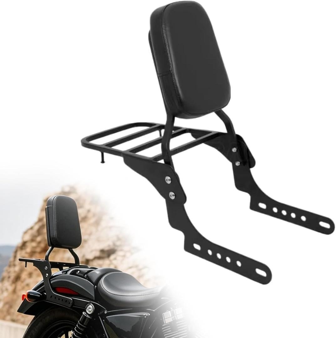 Passenger Sissy Bar for Harley Nightster RH975 Special RH975S 2022-2026 | Motorcycle Sissy Bar with Luggage Rack Backrest