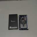 TOCOL Magnetic for iPhone 15 Pro Case, Upgraded Full Camera Protection, Compatible with Magsafe, Drop Protection, Translucent Matte Back Phone Cover 6.1Inch (Dark Blue)