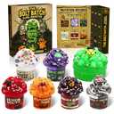 Funewest Slime Advent Calendar 2025 Kids, Christmas Countdown Calendars with Scented Slime Kits, Stocking Stuffer Gifts for Girls Boys Teens Toddlers