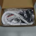 Fuel Transfer Pump with Auto Stop Sensor Overfill Protection, 3.2 GPM Portable Automatic Fuel Transfer Pump Kit with 3 Tank Adapter & 51'' Extra Long Hose