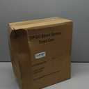 TIPGO 5 Gallon Motion Senor Bathroom Trash Can with Lid, Automatic Garbage Can Touchless, Smart Plastic Waste Basket for Narrow Spaces, Bathroom, Office, Bedroom, Living Room (Black)