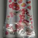 2 x AOWDIAO Valentines Day Decorations 107 Pcs Valentines Window Clings Double Sided Holiday Window Stickers Decor