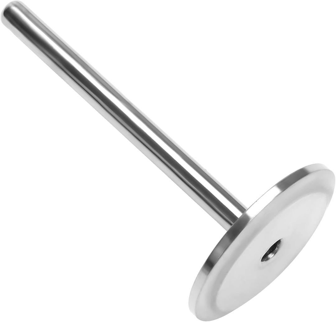 DERNORD 1.5 inch Tri Clamp Thermowell SS304 for Beer Fermenter Homebrew Solar Heater Boiler, 100mm Length
