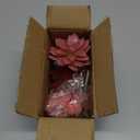 Mini Artificial Succulents, Fake Small Plants, Fake Succulent PlantArtificial Air Plants that Look Real, Faux Succulents Unpotted, for Party, Garden & Outdoor Home Dcor (9, Pink)