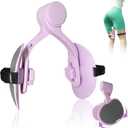 Kegel Exerciser, Pelvic Floor Exercise Device - Adjustable Angle Thigh Trainer with Thickened Silicone Pads & Security Strap, Inner Thigh Exerciser for Women, Home/Office