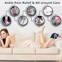 CAMECO Electric Heating Pad for Achilles Tendinitis, Plantar Fasciitis - Auto Shut Off, Adjustable 86F-158F for Pain Relief