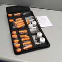 25PCS Halloween Pumpkin Carving Kit, Professional Heavy Duty Stainless Steel Tools, Pumpkin Carving Tool Set with Stencils for Adult, Pumpkin Cutting Knife Supplies for Halloween Decoration