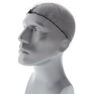 Royal RPH144LTBK-IN 24" Black Light Weight Hairnet, Disposable and Latex Free, Package of 144