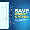 Filtrete 20x25x5 Air Filter MERV 11, MPR 1000 Micro Allergen Defense 2-Pack, Fits Lennox, AC Furnace HVAC Filters for Home, Pleated Electrostatic (Actual Size 19.63 x 24.75 x 4.31 in)