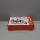 Gemmicc 100 PCS Magnetic Tiles with 2 Cars, STEM Approved Educational Magnet BuildingToys, Magnet Puzzles Stacking Blocks for Boys Girls