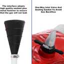 4-Ton Exhaust Air Jack - Portable Inflatable Car Lifting Bag for SUV, Truck & Off-Road Vehicle Recovery Emergency Tire Change Kit for Uneven Terrain