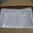 Jack Boss 2 Pack Set Roof Vent Cover, 14 Inch Replacement Vent Lid for Inside RV Trailer Camper Motorhome, White