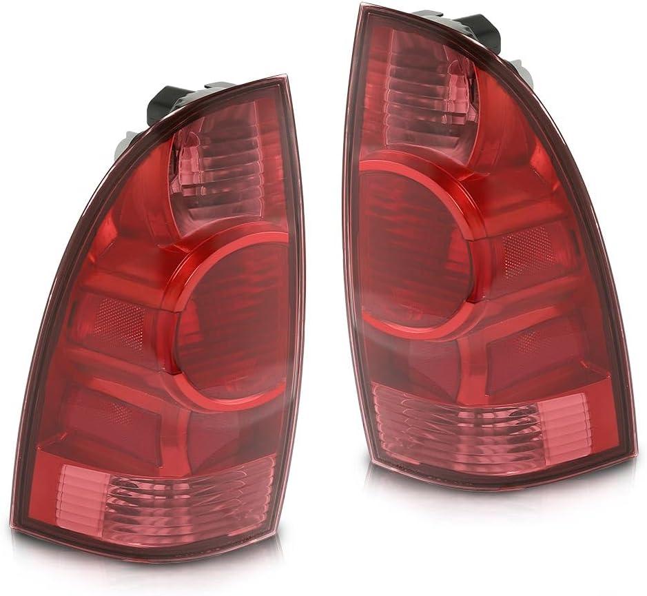 Tail Lights Rear Brake Lamp Compatible with Toyota Tacoma 2005-2015 Left & Right Side