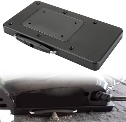 MKA-21 1854021 Fits for Minn Kota Quick Release Bracket Composite Trolling Motor Quick Release Mount Compatible with Ulterra,Terrova,PowerDrive,PowerDrive V2 and Deckhand 40 Terrova Mounting Bracket, Black