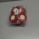 2 x 24 Pieces Wooden Christmas Picture Frame Ornaments with Twine, Buffalo Plaid Picture Frames Round Photo Frame Ornaments Xmas Family Tree Picture Frame for Xmas Holiday Party Decoration Supplies (Assorted Color)