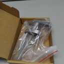 Garage Doors T Handle Lock with 2 Keys and 2 Set mounting Bolts Replacement for Garage Door Locking T Handle Fits 1-3/8" Through 2" Thick Doors (Random Keyed)